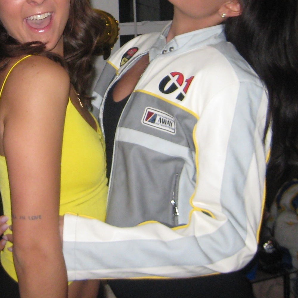 Race car style jacket